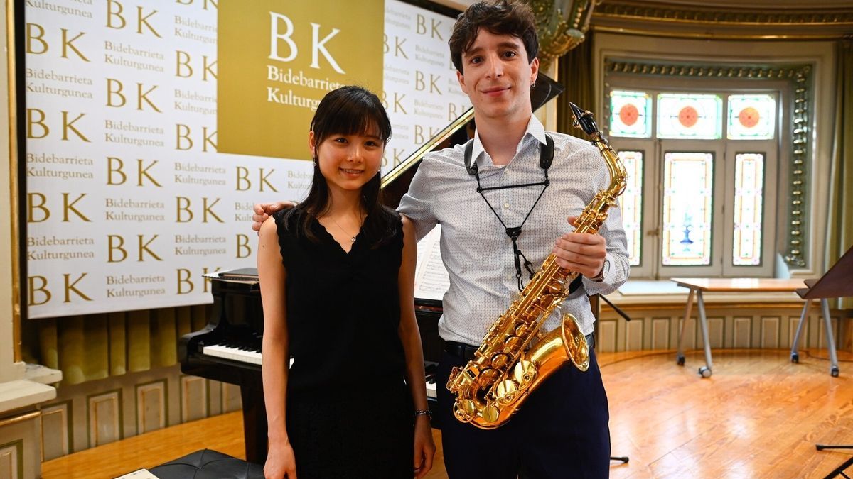 Yune Takasaki e Iñaki Bermúdez congregan a un gran número de amantes de la música clásica en Bidebarrieta