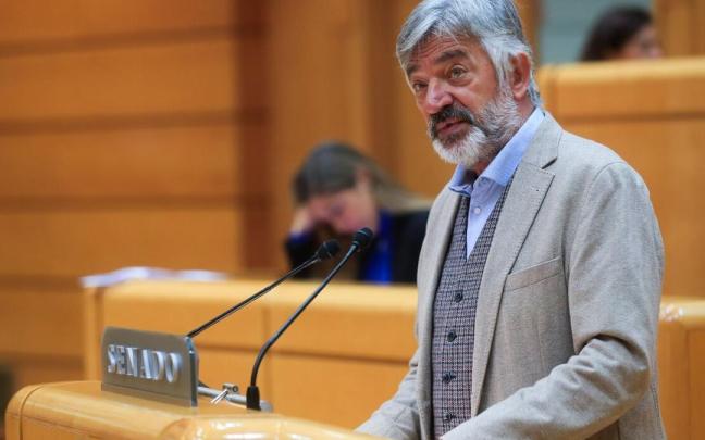 Koldo Martínez interviene en una sesión del Senado Koldo Martínez interviene en una sesión del Senado