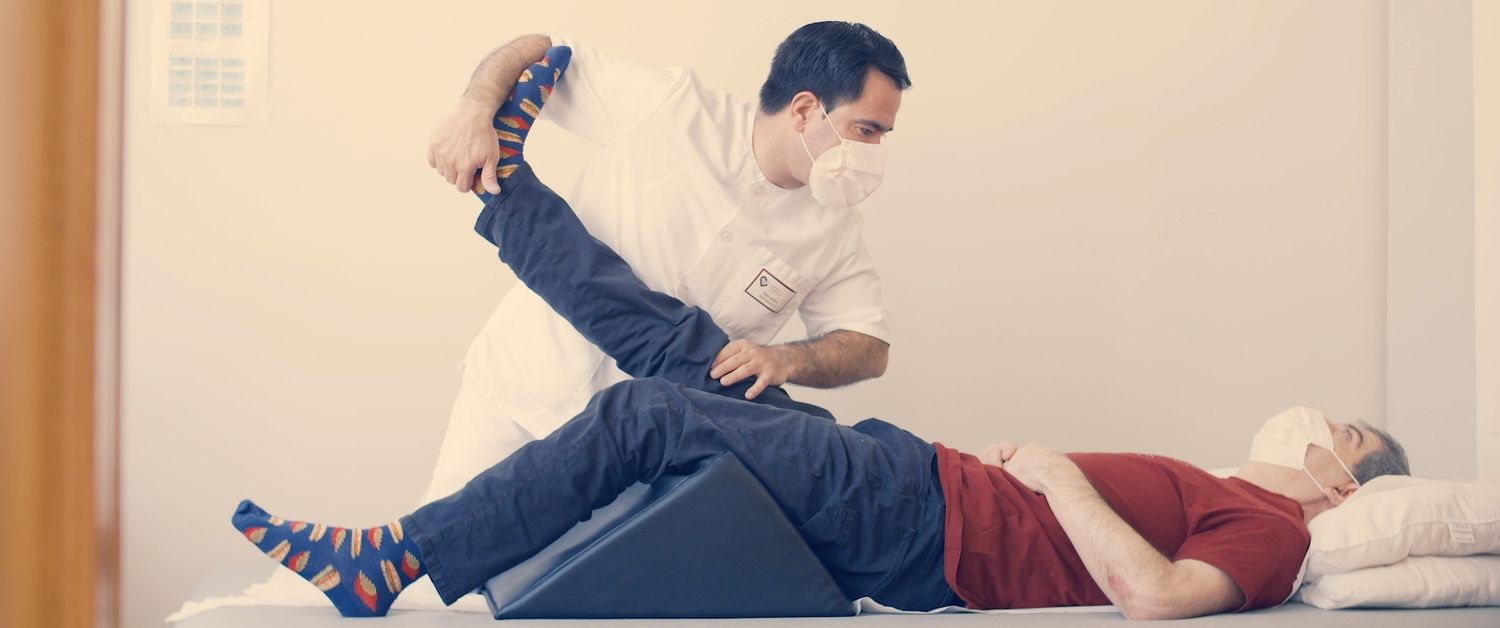 El músico, en una sesión de recuperación en el centro Aita Menni.