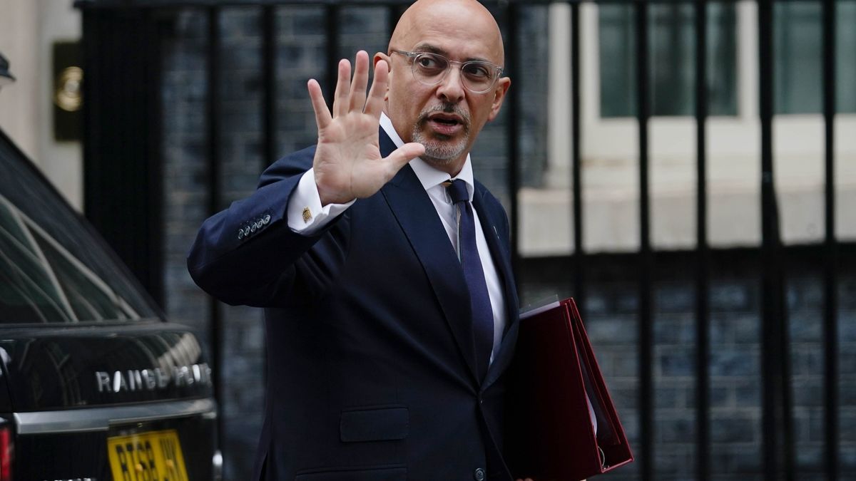 Nadhim Zahawi, ministro de Economía del Reino Unido.