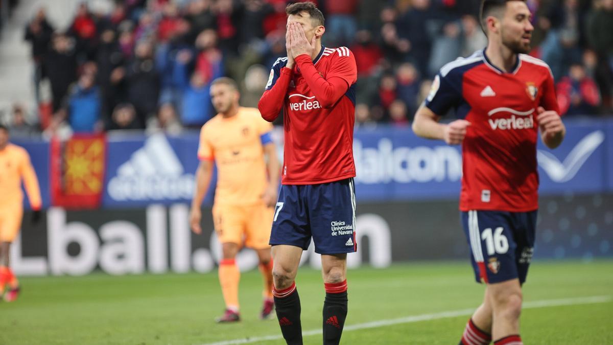 Mejores imágenes del partido entre Osasuna y Atlético