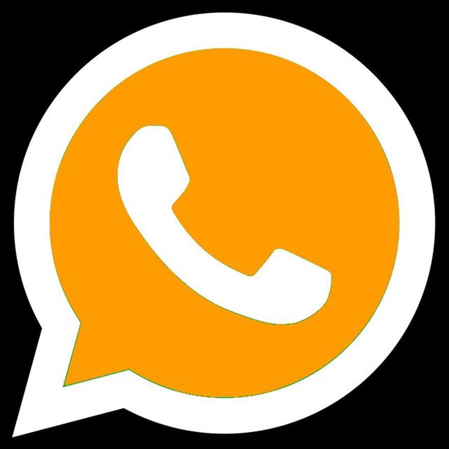 Logo de WhatsApp modificado para estas fechas de difuntos y diversión.