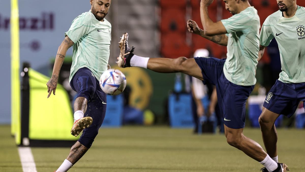 Entrenamiento de Brasil