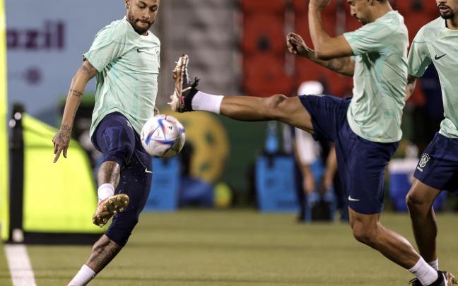 Entrenamiento de Brasil