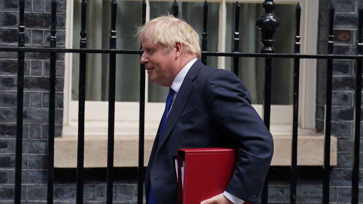 El primer ministro del Reino Unido, Boris Johnson.