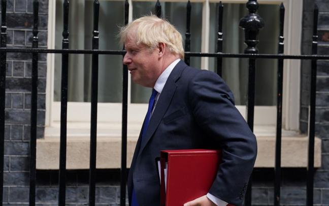 El primer ministro del Reino Unido, Boris Johnson.