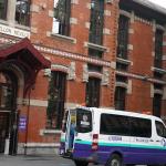 Fachada del Hospital de Basurto en Bilbao.