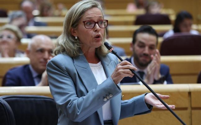 La vicepresidenta primera y ministra de Asuntos Económicos, Nadia Calviño. La vicepresidenta primera y ministra de Asuntos Económicos, Nadia Calviño.