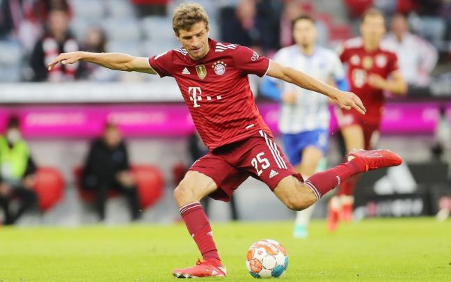 Thomas Muller del Bayern Munich. Thomas Muller del Bayern Munich.