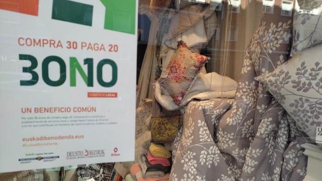 Comercio adherido a Euskadi Bono Denda. Comercio adherido a Euskadi Bono Denda.
