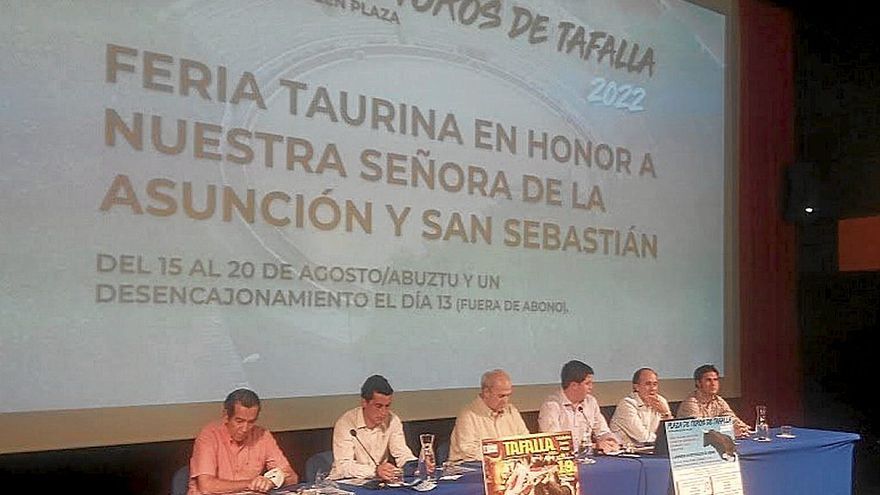 El auditorio de la Casa de Cultura fue escenario de la presentación del ciclo taurino de la ciudad. | FOTO: M. SAGÚÉS