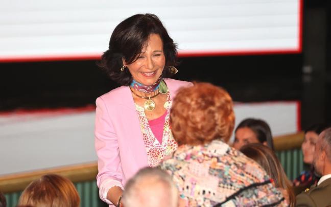 Ana Bot&iacute;n, presidenta del Banco Santander.
