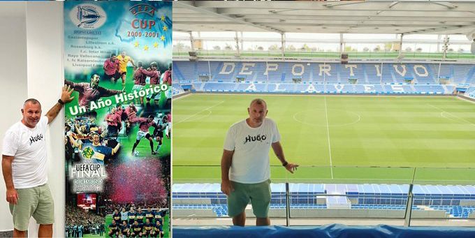 Javi Moreno, el histórico ariete de la época más laureada del Glorioso