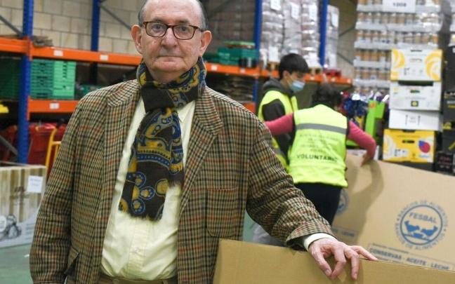 Luis Crovetto, presidente del Banco de Alimentos de Bizkaia Luis Crovetto, presidente del Banco de Alimentos de Bizkaia