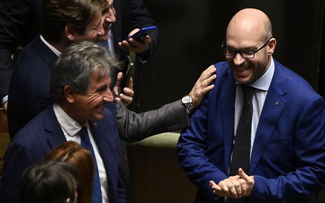 El nuevo presidente de la C&aacute;mara de Diputados italiana y vicesecretario general de la ultraderechista Liga, Lorenzo Fontana.