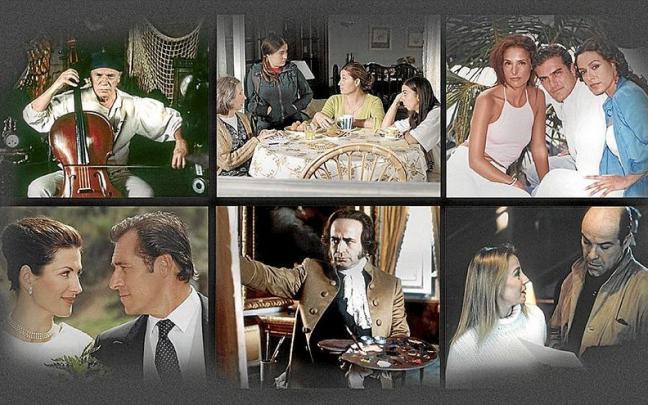 Fotomontaje con algunas de las series que RTVE Play incorpora a su catálogo. Fotomontaje con algunas de las series que RTVE Play incorpora a su catálogo.