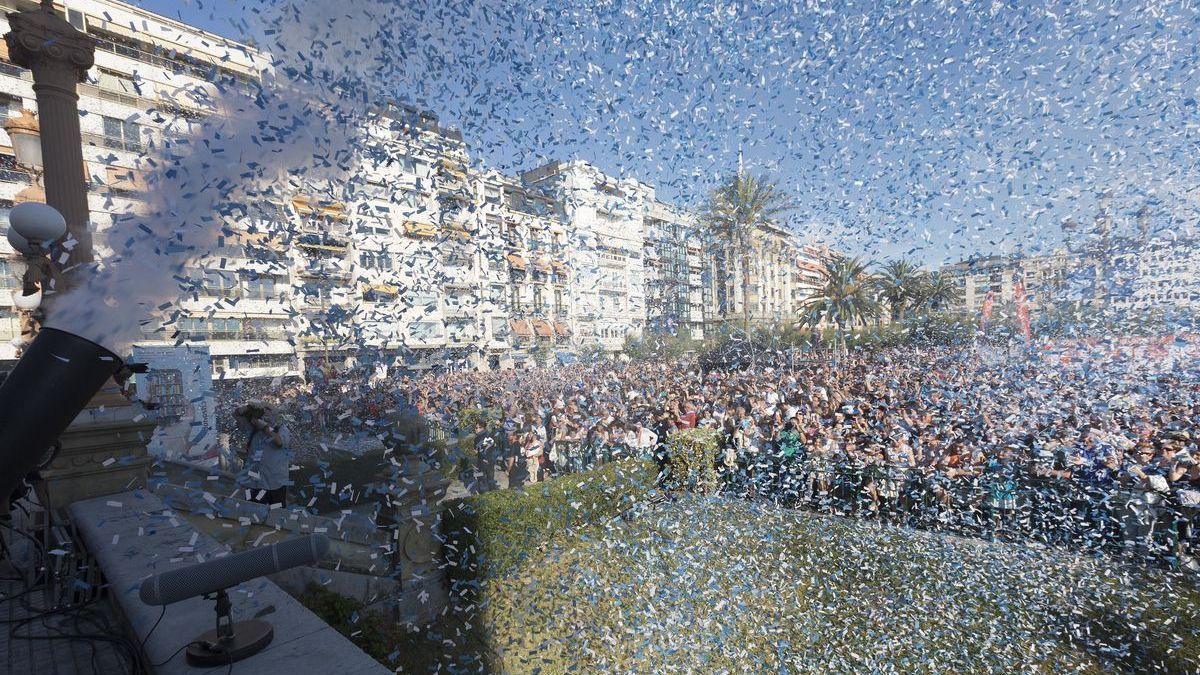 El cañonazo, que da inicio a la Semana Grande donostiarra, será hoy a las 19.00 horas en Alderdi Eder.