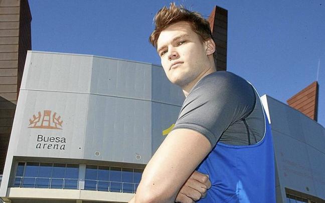 Maik Kotsar, jugador del Baskonia.