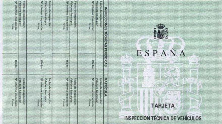 Tarjeta de Inspección Técnica.