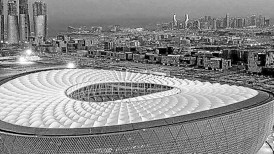 El estadio de la final del mundial, en septiembre