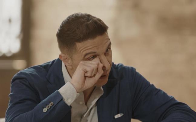 Joaquín se emociona al recordar a su tío en 'El novato'. Joaquín se emociona al recordar a su tío en 'El novato'.