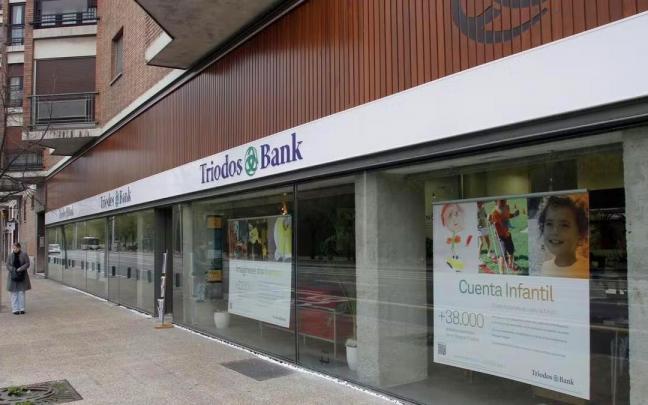 Antigua oficina de Triodos Bank en la Avenida del Ej&eacute;rcito de Iru&ntilde;ea