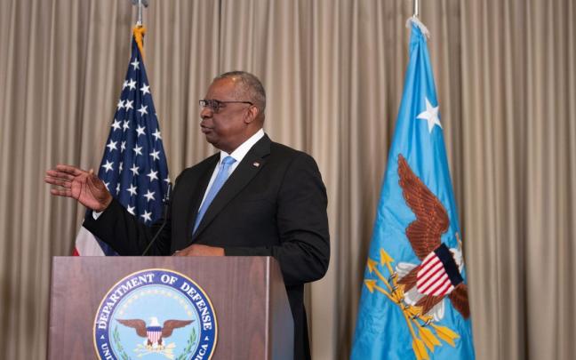 El secretario de Defensa estadounidense Lloyd Austin.
