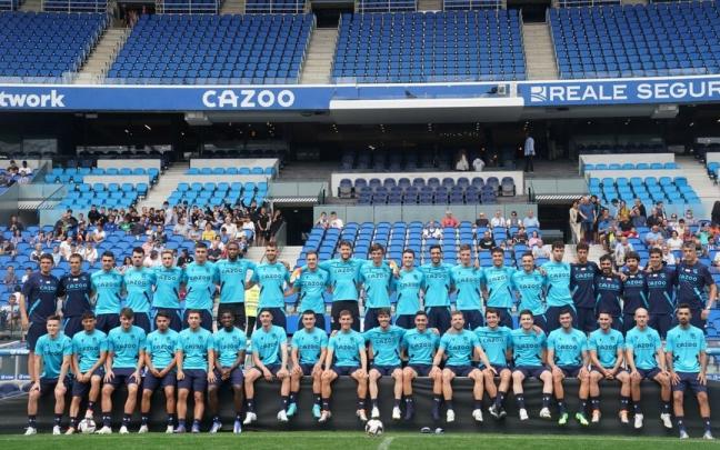 Comienzo de la pretemporada de la Real en Anoeta