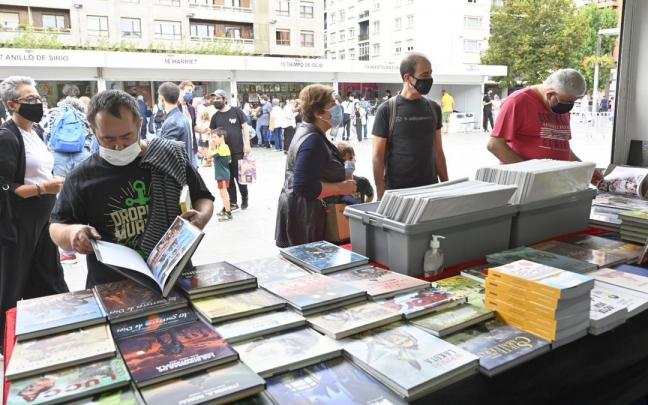Varias personas protegidas con mascarillas, en la edici&oacute;n del pasado a&ntilde;o.