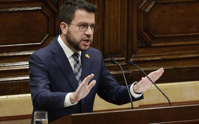 El presidente de la Generalitat de Catalunya, Pere Aragon&egrave;s.