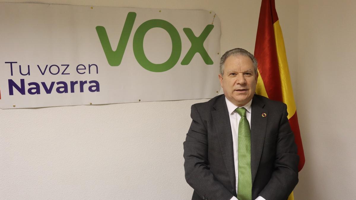 Francisco Javier Vázquez, nuevo coordinador de Vox en Tudela