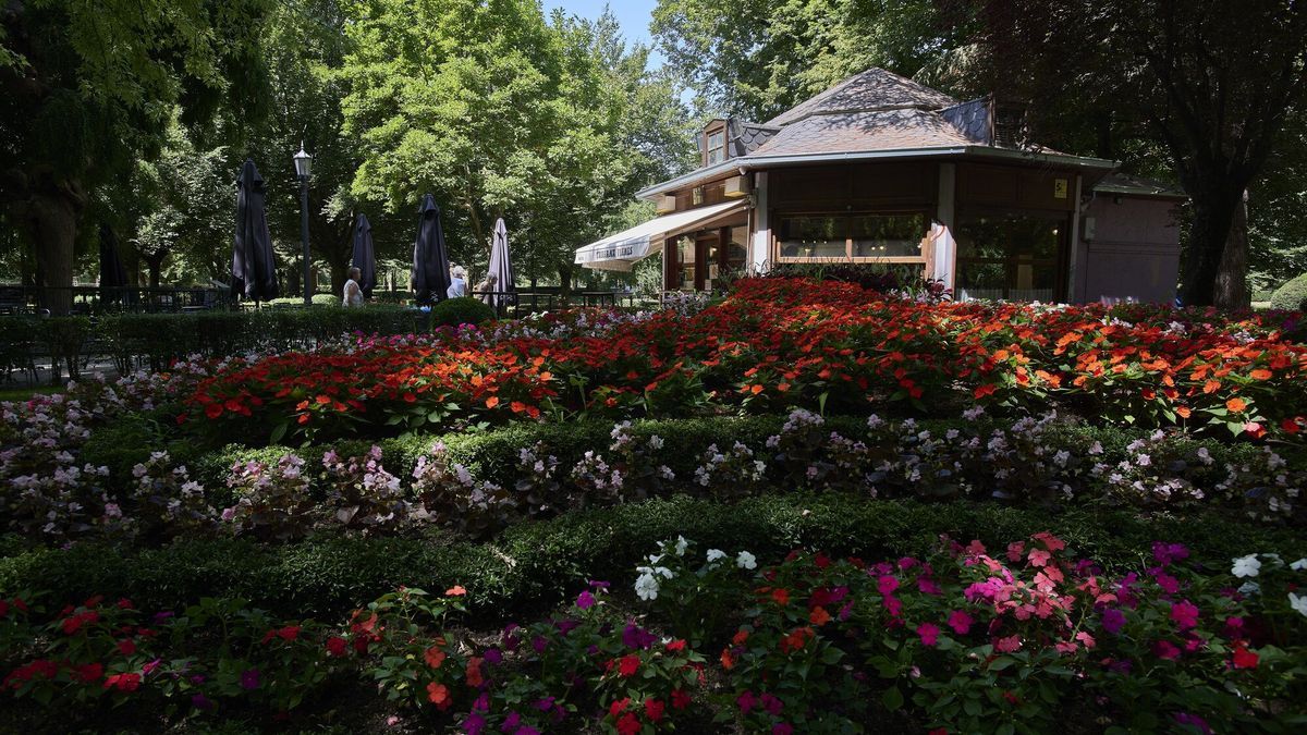 Terrazas en Taberna Vienés.