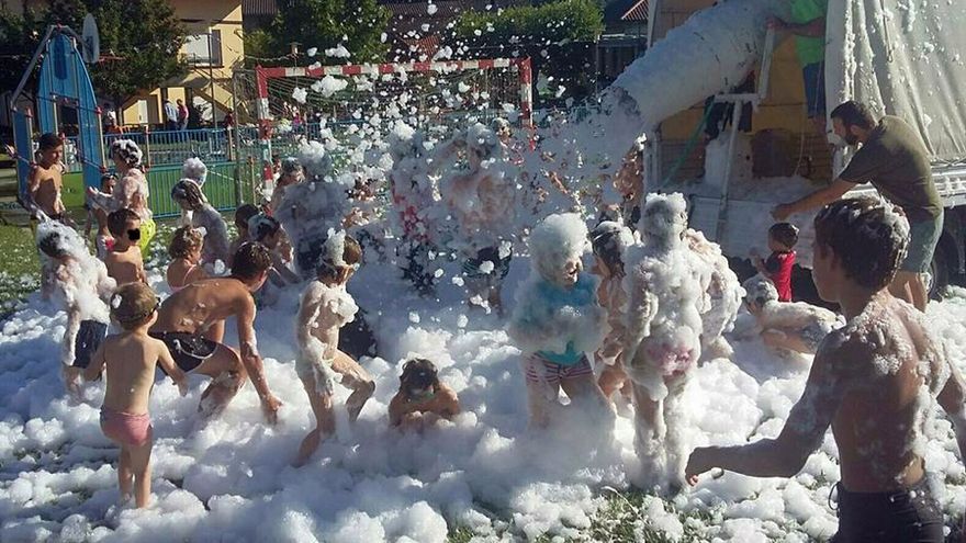Mañana se celebrará la fiesta de la espuma.