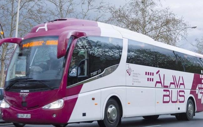 Autobús de la red foral.