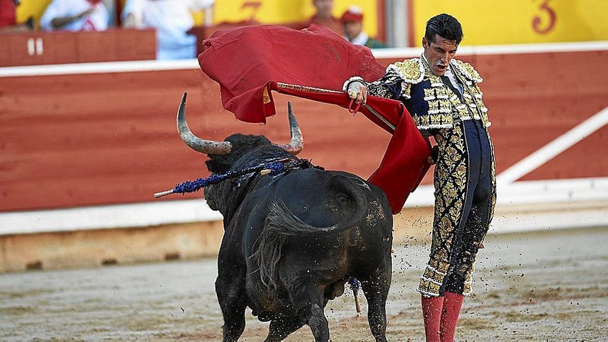 Alejandro Talavante volvía muchos años después para encontrarse con el lote más completo de la corrida. Foto: Iñaki Porto