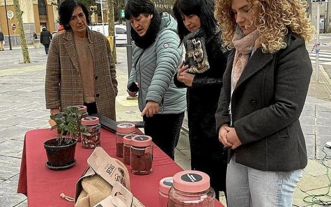Representantes de la Mancomunidad de Tolosaldea, ayer. | FOTO: M.S.S. Representantes de la Mancomunidad de Tolosaldea, ayer. | FOTO: M.S.S.