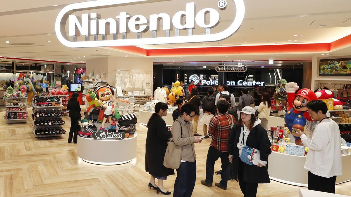 Tienda de Nintendo en Japón (Asia).