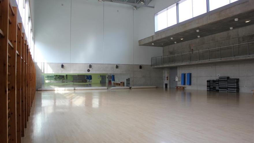 Gimnasio del polideportivo de San Andrés en Vitoria