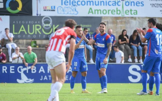 El Amorebieta se impuso al Bilbao Athletic en el derbi