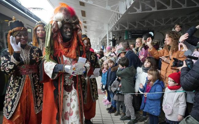 Melchor, Gaspar y Baltasar ya están en Vitoria Melchor, Gaspar y Baltasar ya están en Vitoria