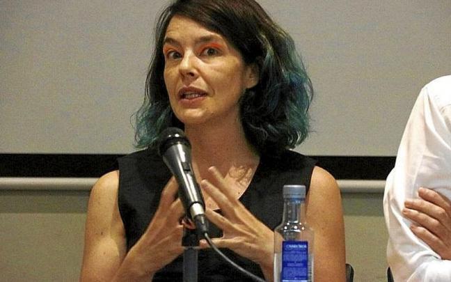 Merche Blasco durante la rueda de prensa.