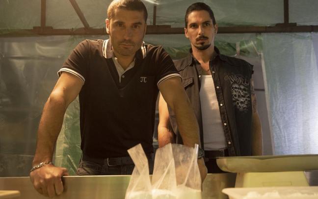 El actor &Aacute;lex Garc&iacute;a, en la serie &lsquo;El inmortal&rsquo;.