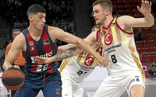 Fontecchio es el jugador con m&aacute;s cartel que tiene el Baskonia en n&oacute;mina. | FOTO: ALEX LARRETXI