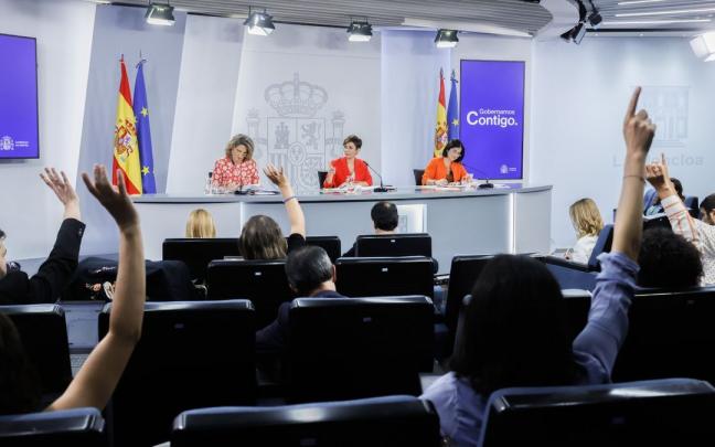 Rueda de prensa posterior al Consejo de Ministros. Rueda de prensa posterior al Consejo de Ministros.