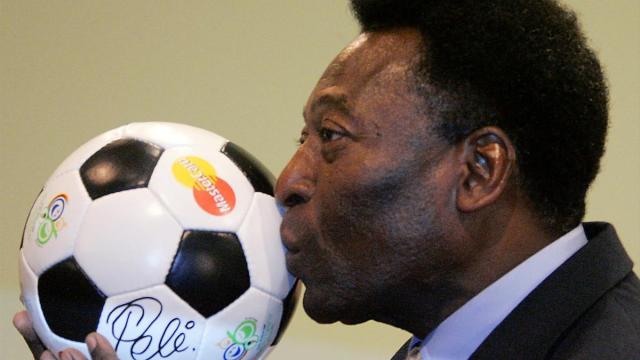 Pelé, en una imagen de archivo.