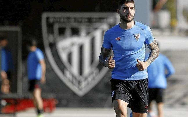 Unai Nuñez, durante una sesión preparatoria en Lezama. | FOTO: ATHLETIC CLUB Unai Nuñez, durante una sesión preparatoria en Lezama. | FOTO: ATHLETIC CLUB