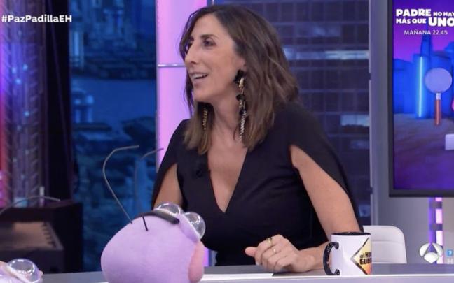 Paz Padilla en 'El Hormiguero'. Paz Padilla en 'El Hormiguero'.