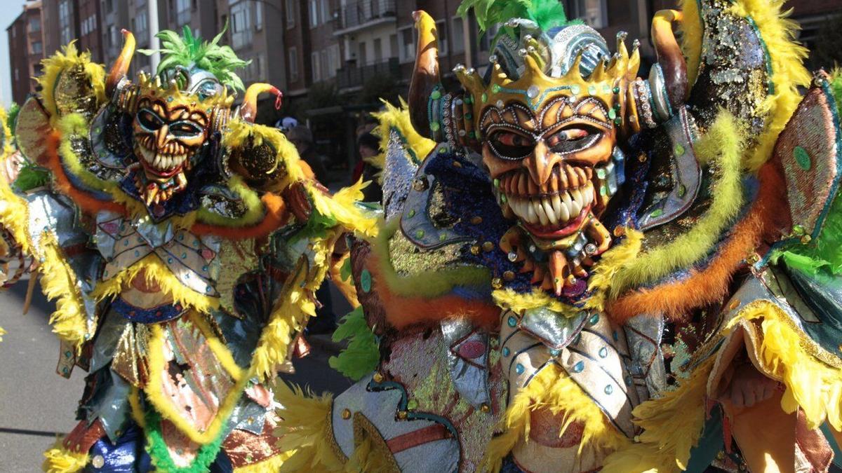 Desfile del pasado año del Carnaval vitoriano.