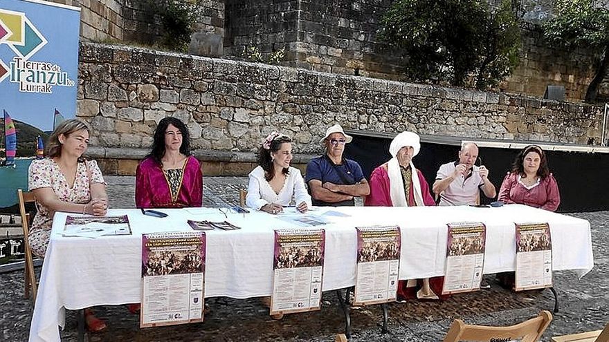 Presentación ayer en Estella de la Batalla de Valdejunquera