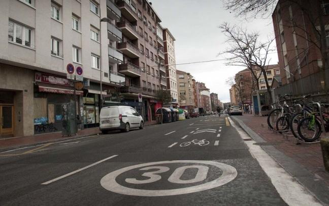 Barrio de Judizmendi, donde se produjo la detención